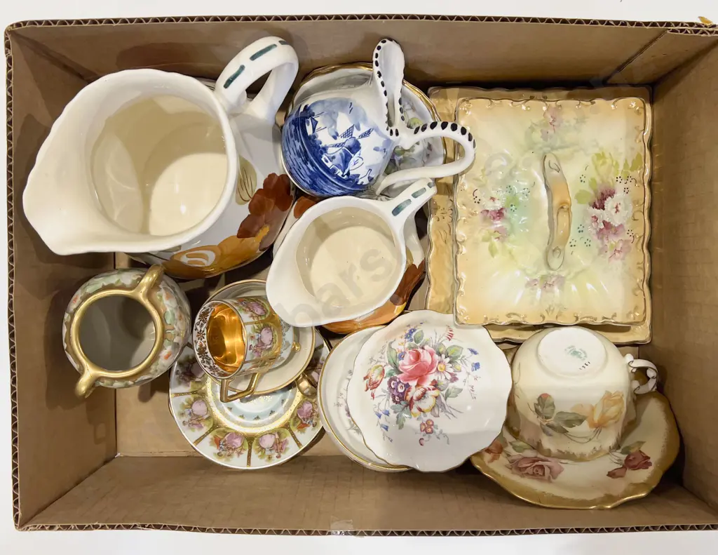 Box of Assorted Fancy China Image 1++