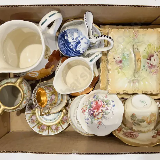 Box of Assorted Fancy China