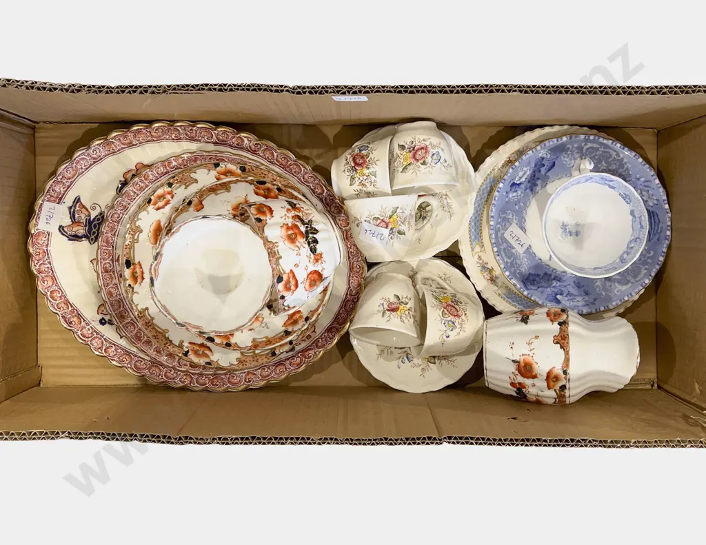 Box of Assorted Fancy China Image 1++