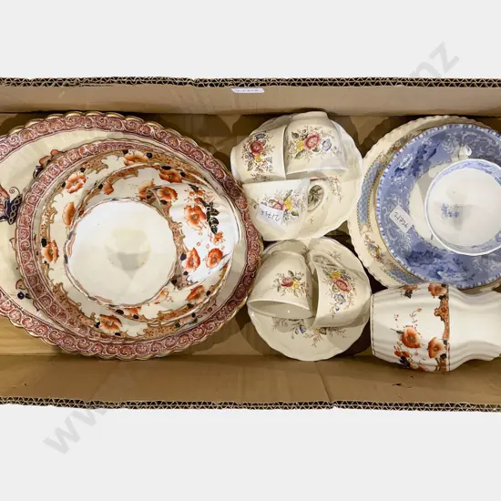 Box of Assorted Fancy China