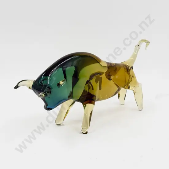 Murano Art Glass Bull