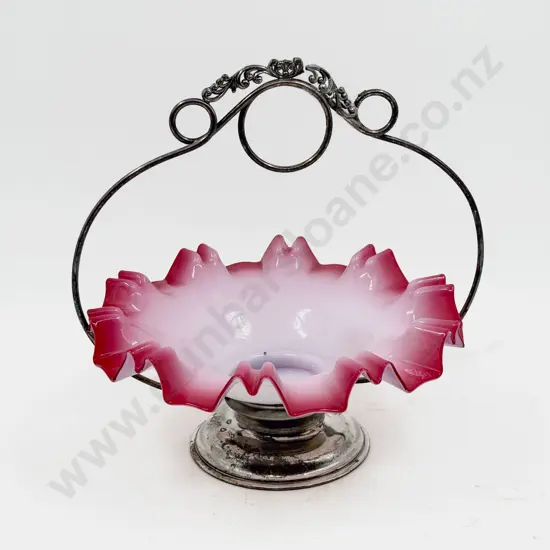 Biscuit Barrel with Plated/Glass Basket and other