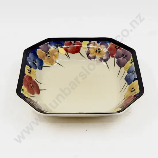 RD Pansy Pattern Serving Dish
