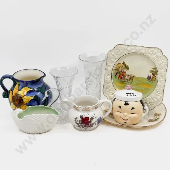 Small Qty of Assorted China and Crystal etc