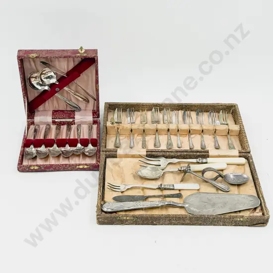 Two Boxed S/P Cutlery Sets