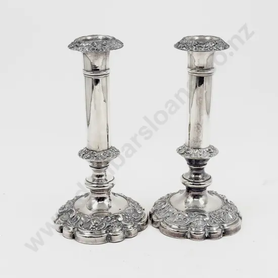 Pair of S/P Candlesticks