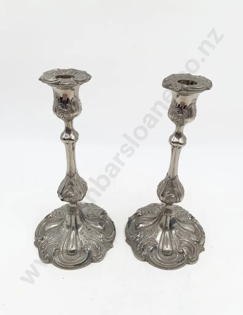 Pair of S/P Candlesticks Image 1++
