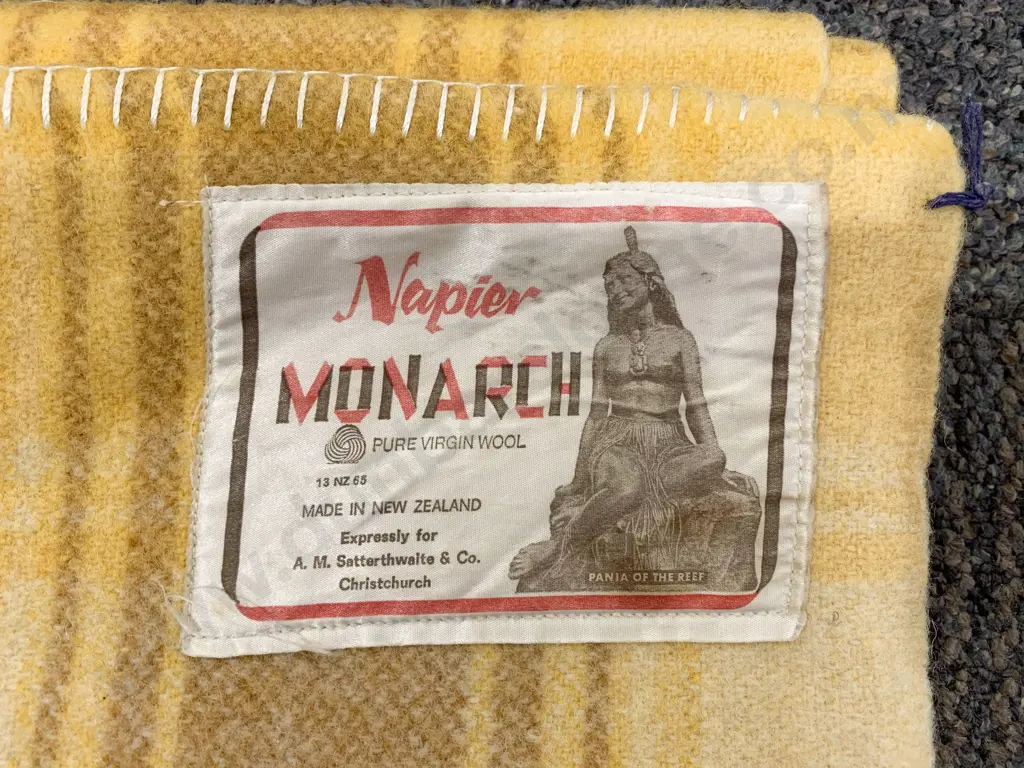 Napier Monarch NZ Woolen Blanket with Other NZ Woolen Blanket Image 1++