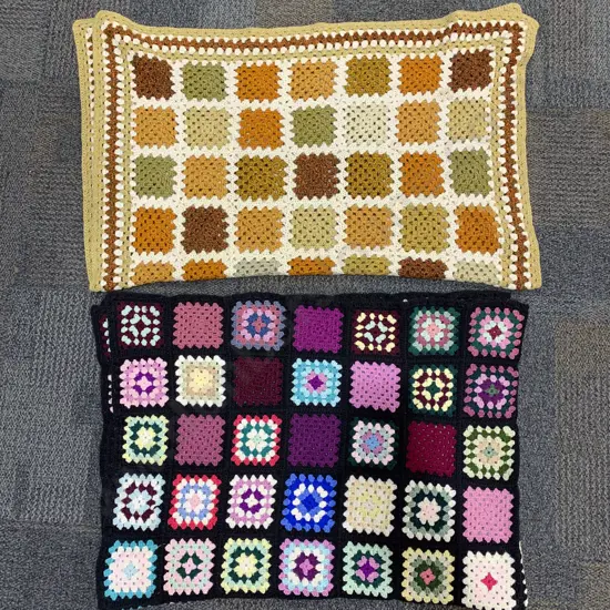 Two Crochet Blanket