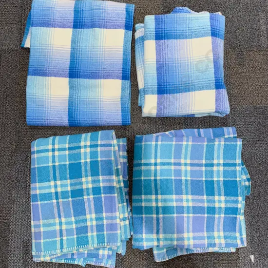 Two Pairs of NZ Woollen Blankets