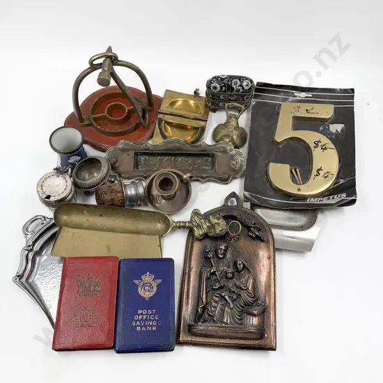 Qty of Assorted Metalware Etc