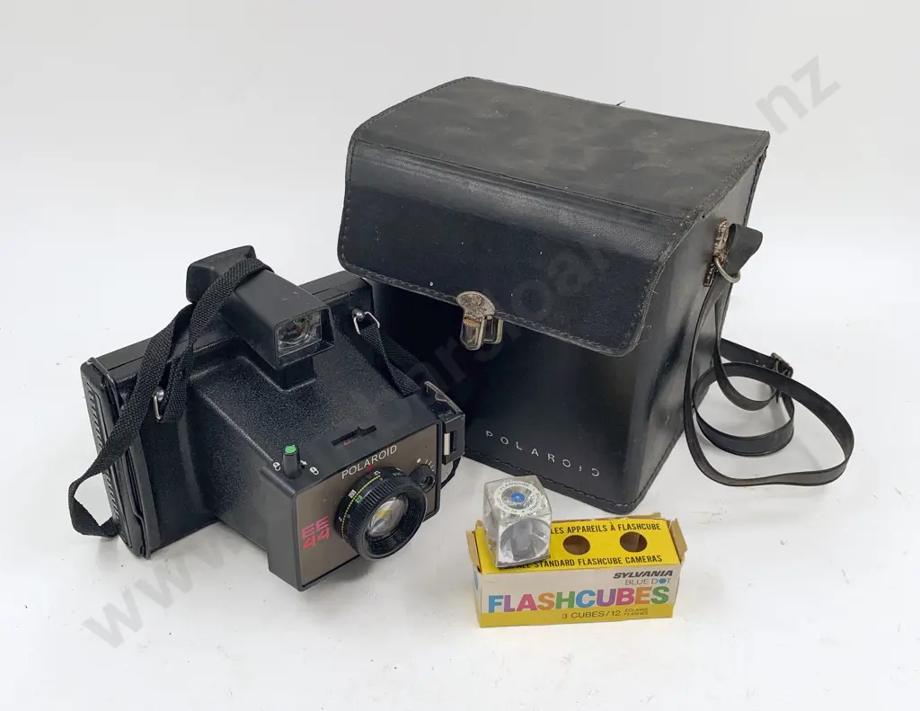 Cased Polaroid Camera Image 1++