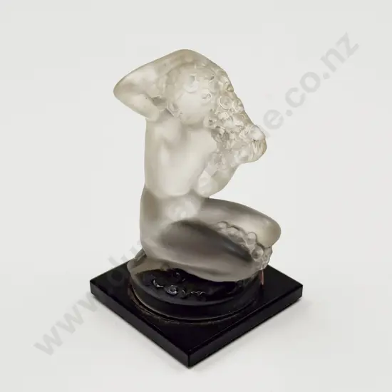 Lalique Frosted Glass Nude Figure
