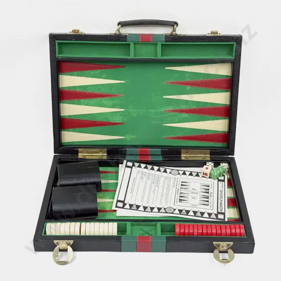 Backgammon in Travel Case