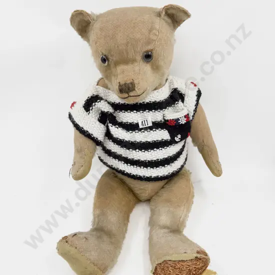 Pre War English Straw Filled Teddy Bear