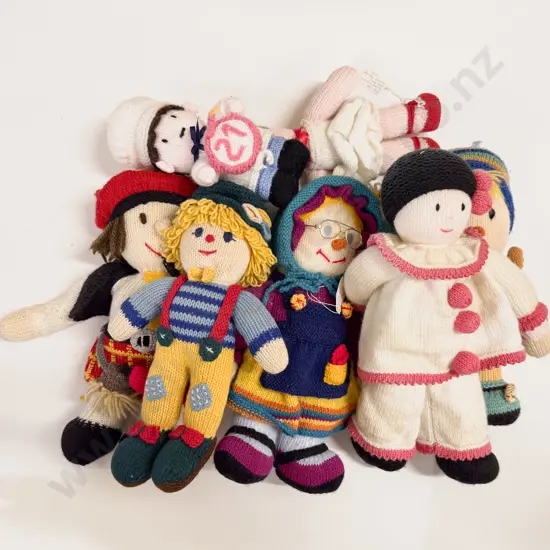 Handknitted Novelty Dolls