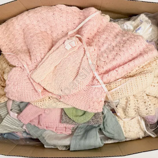 Qty of Vintage Dolls Clothes