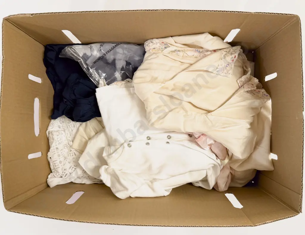 Vintage Adult Nightware Silk and Some Baby Clothes Image 1++