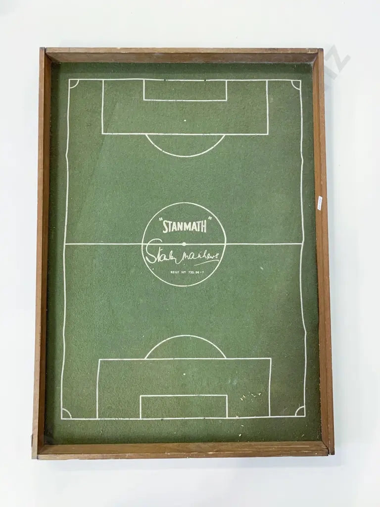 Vintage Stanmath Table Top Soccer Board Image 1++