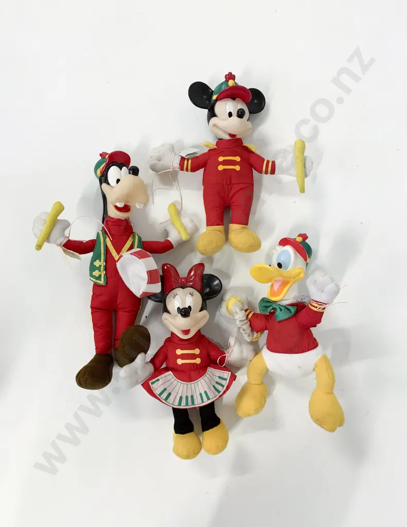 Qty of McDonalds and Various Mickey Mouse and Other Cartoon Soft Toys Image 1++
