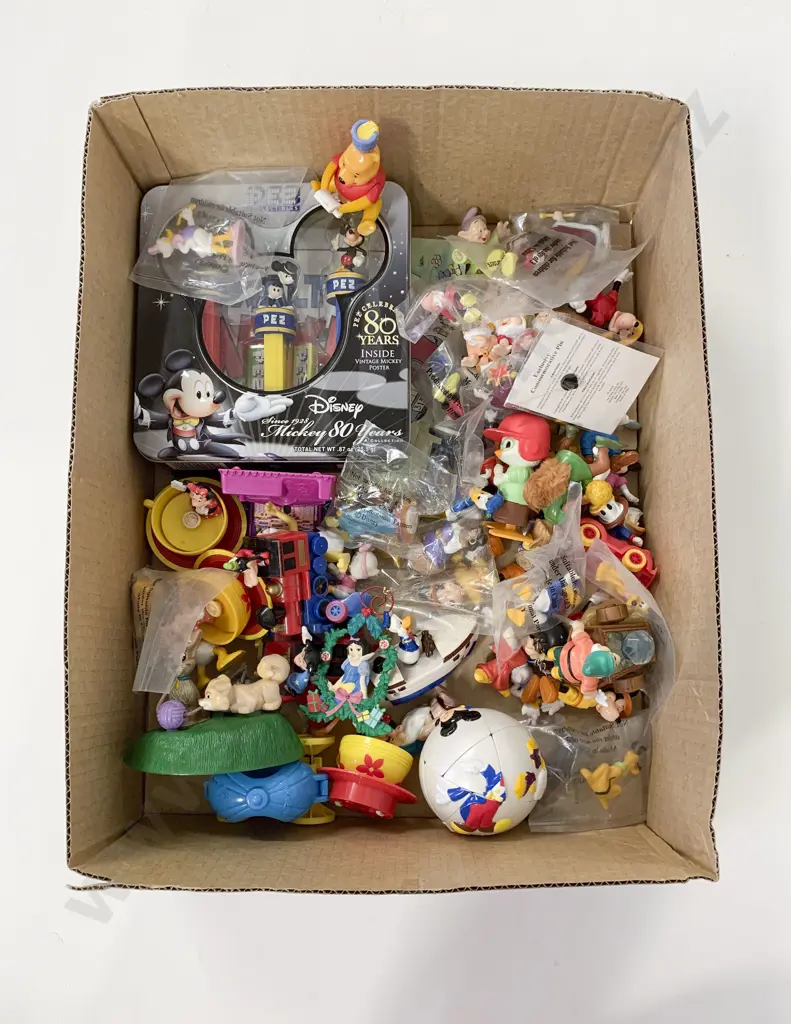 Qty of Mainly Disney little Collectable and Pez 80 Years Disney Image 1++