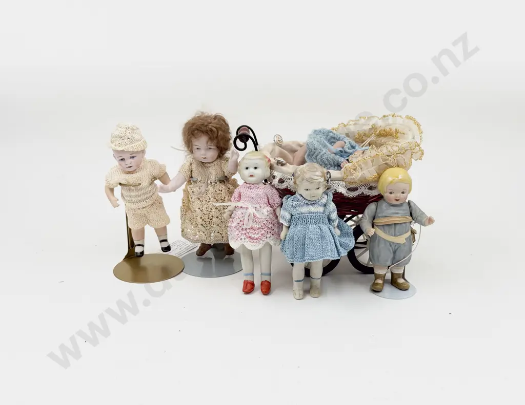 Six New all Bisque Dolls Image 1++