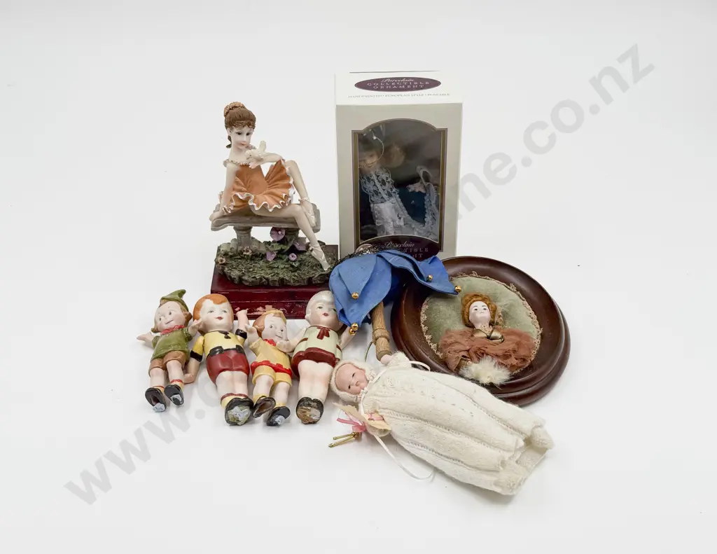 New All Bisque Novelty Dolls and Various Image 1++