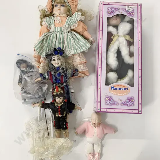 New Bisque Dolls and Collectable
