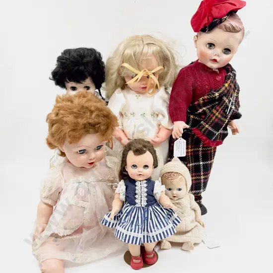 Collection of Vinyl Pedigree Play Dolls etc