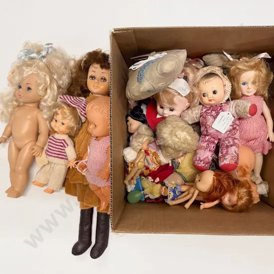 Assortment of Play Dolls