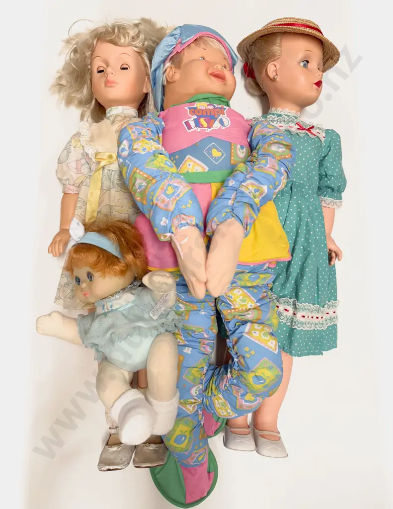 Two Large Play Dolls and Two Others Image 1++