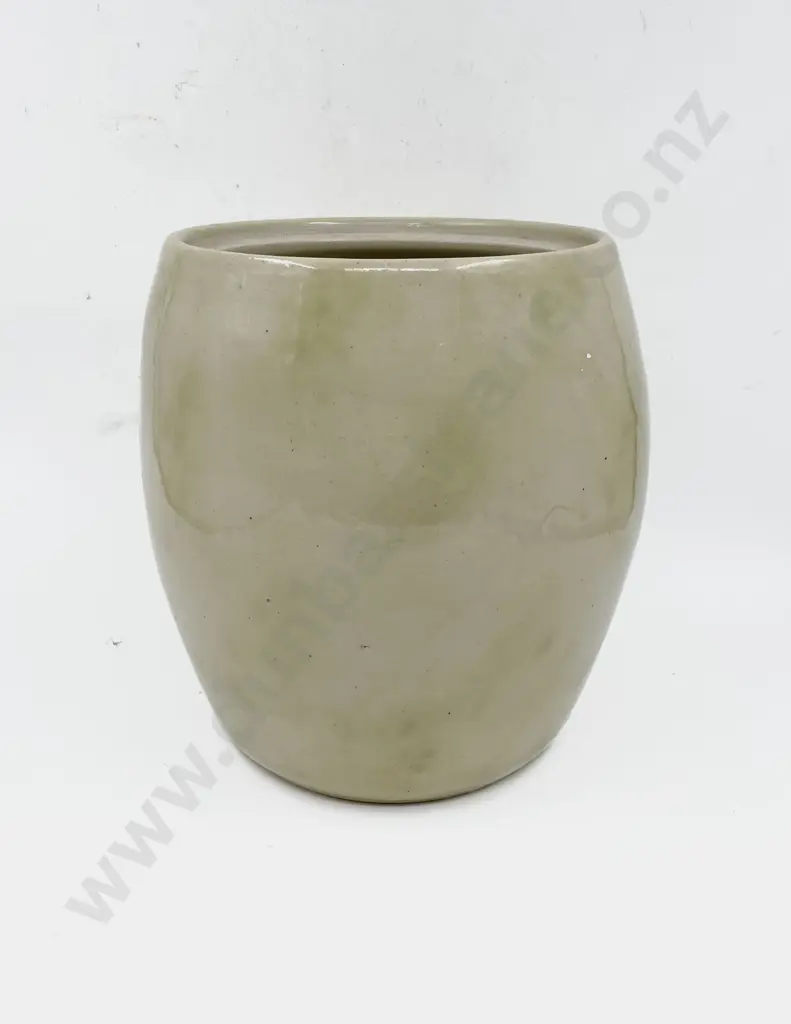 Timaru Potteries Glazed Stoneware Crock (no lid) Image 1++