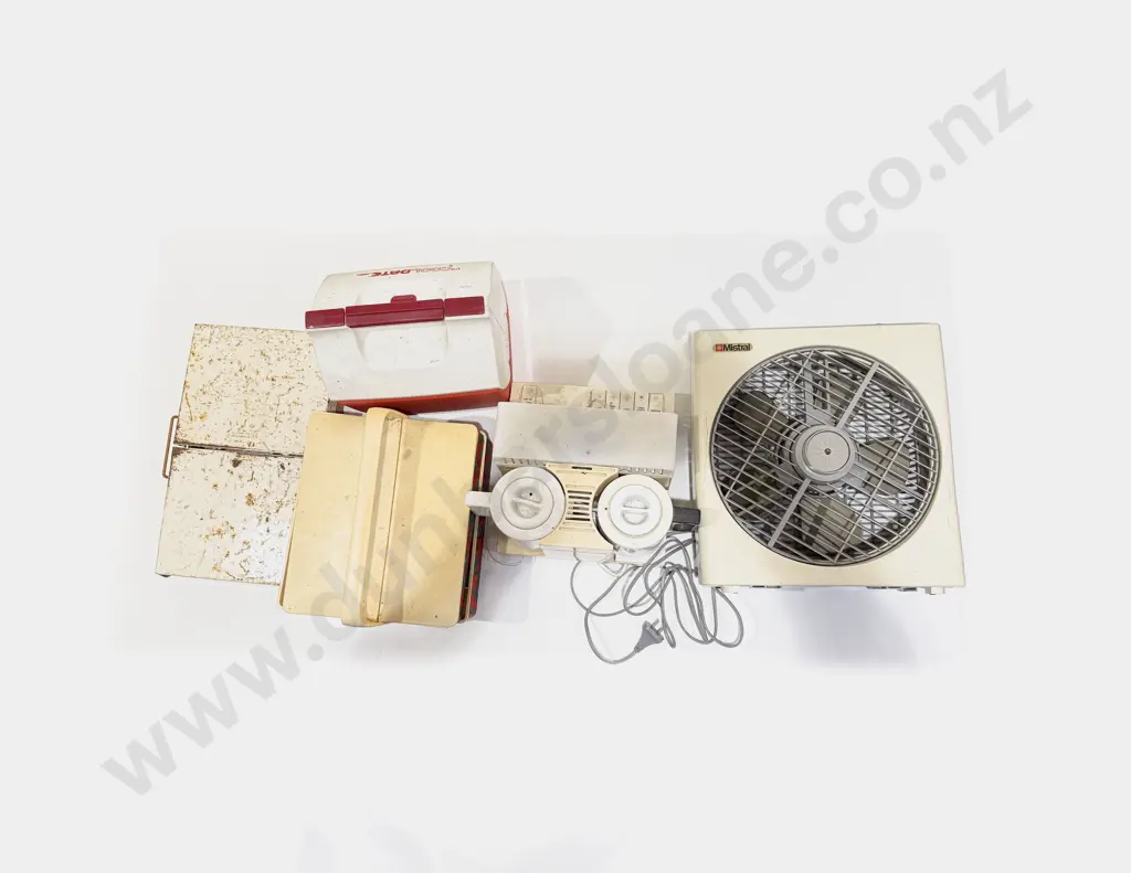 Box Quantity of Assorted incl Vintage Camp Cooker Chilly Bin Teasmaid etc Image 1++