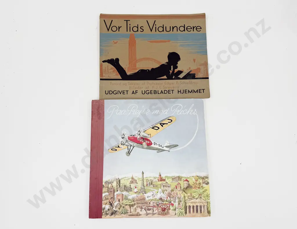 Two Danish Cereal Card Album Wonders of our time and On Journey with Richs Image 1++