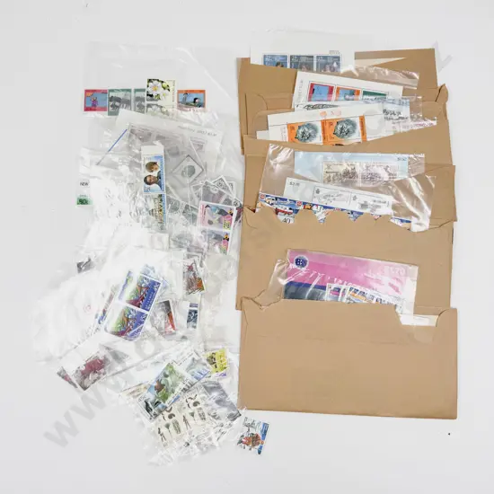 NZ Bundle Qty Mixed Standing Order Mint Stamps Miniature Sheets Strips and Singles