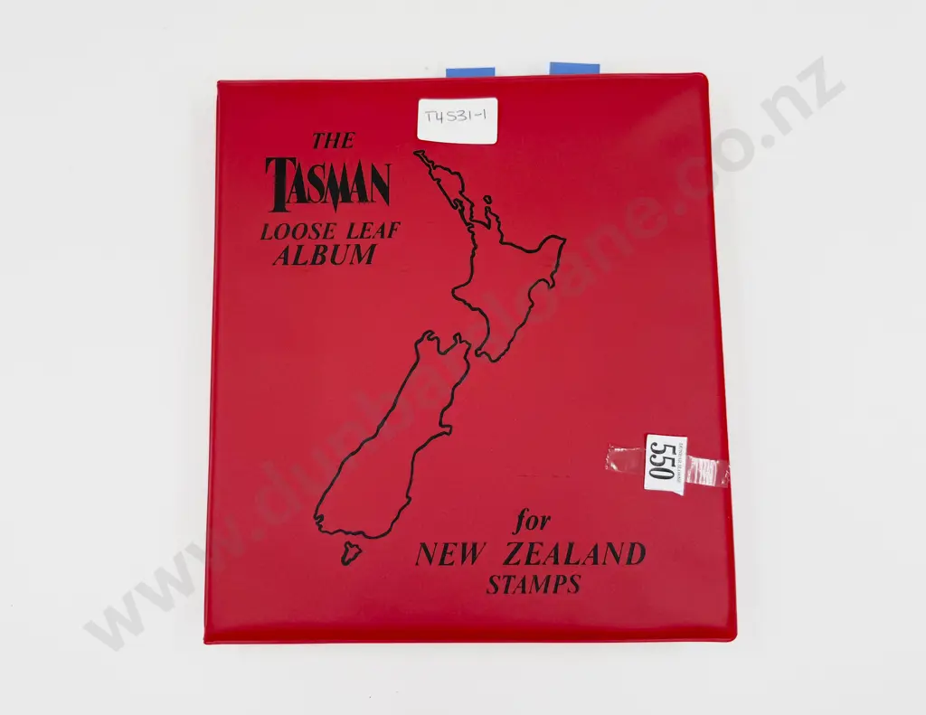 NZ Tasman Stamp Album Partly Complete with Many Multiples in Miniature Sheets and Blocks Image 1++