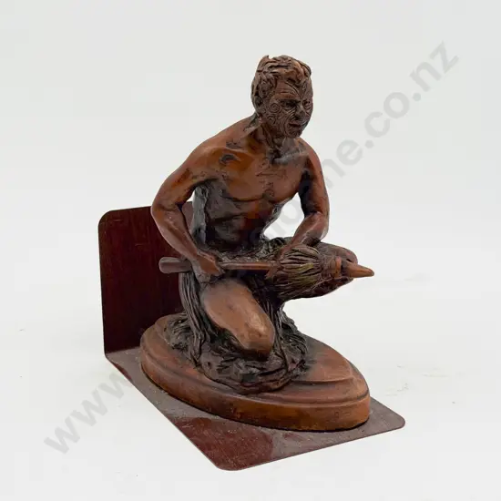 Resin Maori Warrior Figure