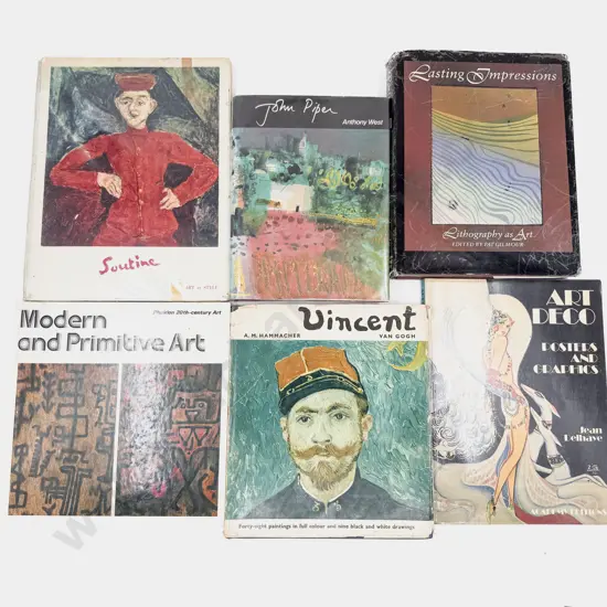 Quantity of Assorted Art Reference