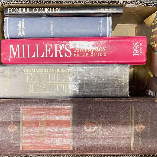 Box of Assorted Books