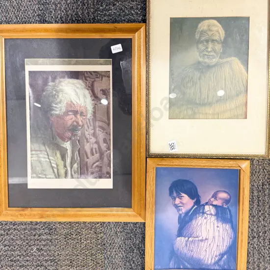 Three Assorted Maori Themed Prints