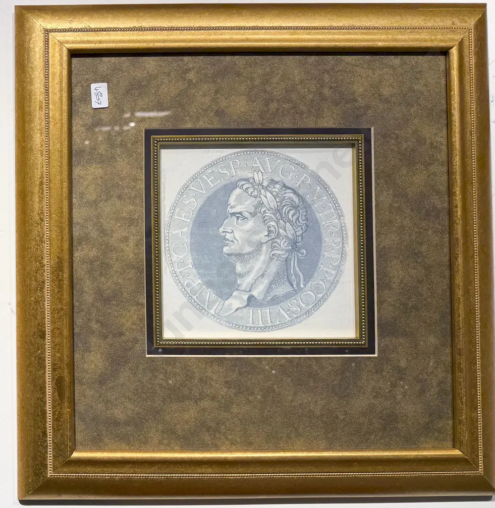 A Pair of Decorative Framed Prints Image 1++