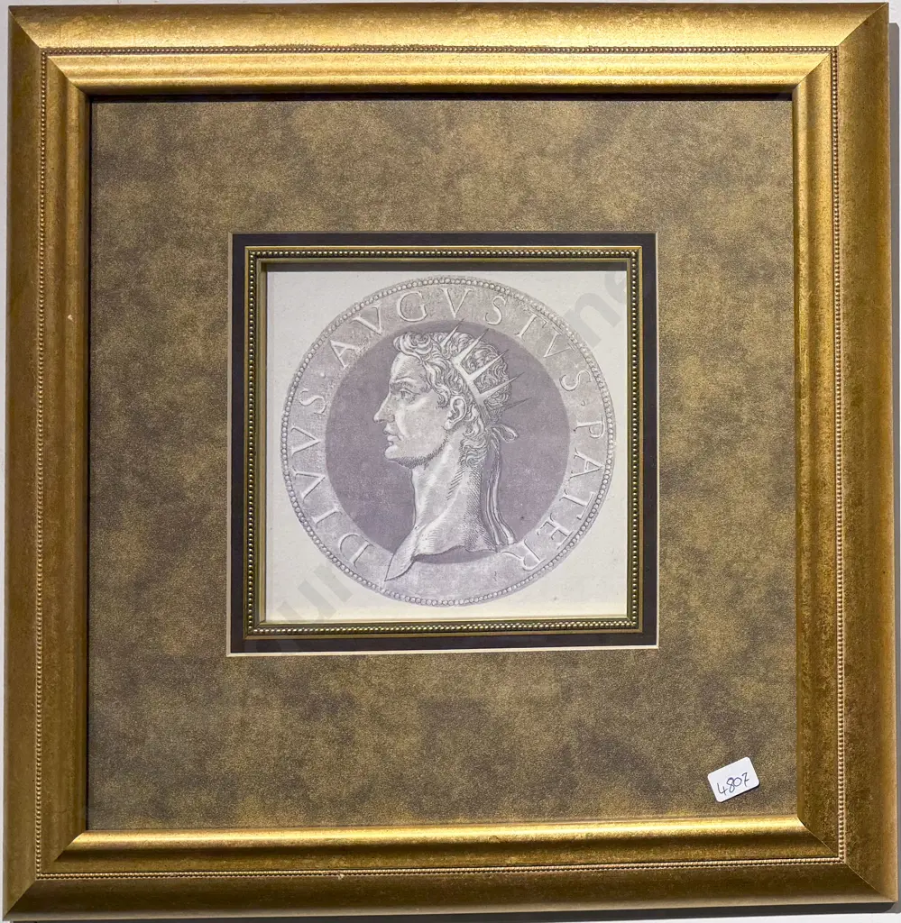 A Pair of Decorative Framed Prints Image 1++