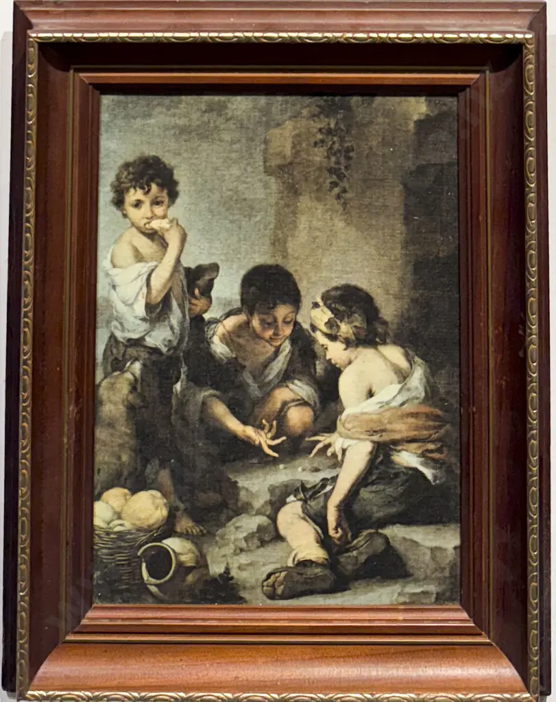 Two B.E. Murillo Framed Prints Image 1++