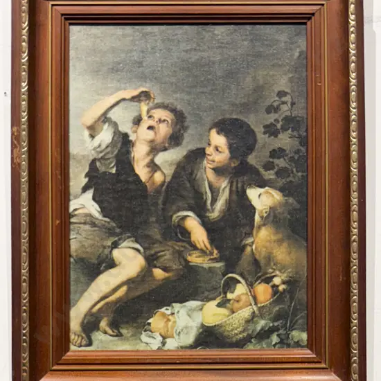 Two B.E. Murillo Framed Prints