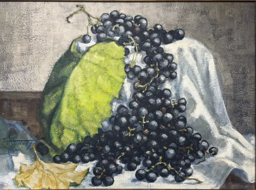 J. Downey - Still Life - Oil on Canvas Image 1++