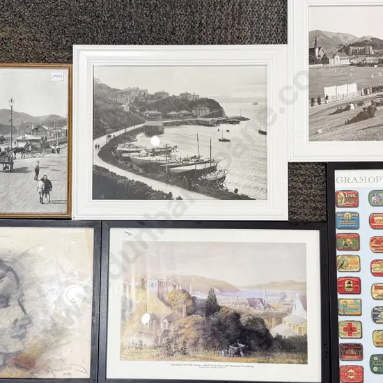 Three Assorted Historical Wellington Photographic Prints & Three Others