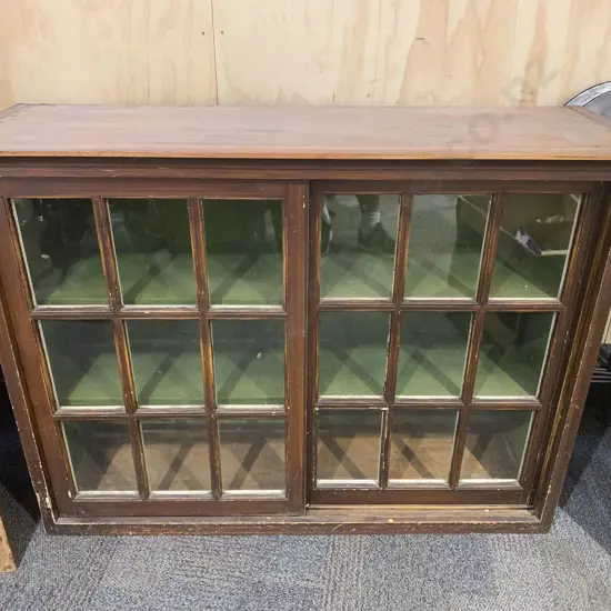 Glazed Sliding Door Cabinet