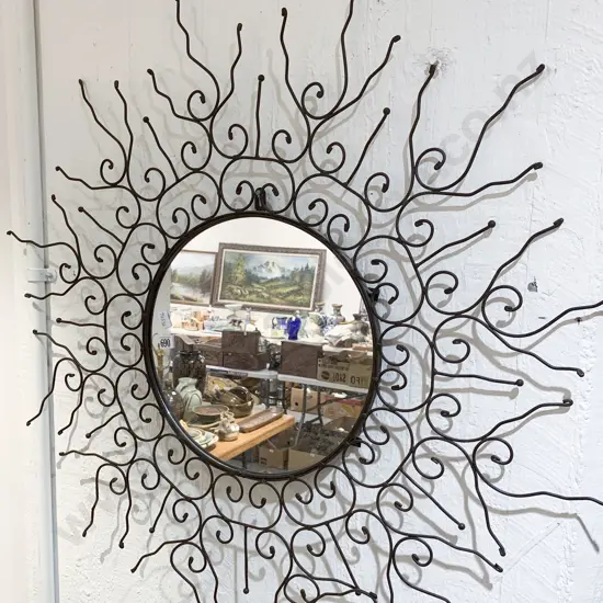 Decorative Circular Wall Mirror
