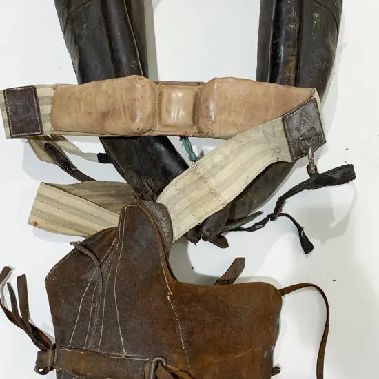 Assorted Vintage Heavy Horse Tack
