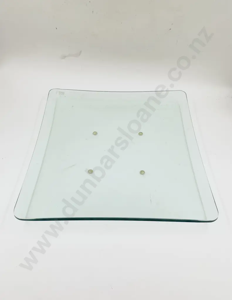 Fiam Italia Designed Italian Glass Platter Image 1++